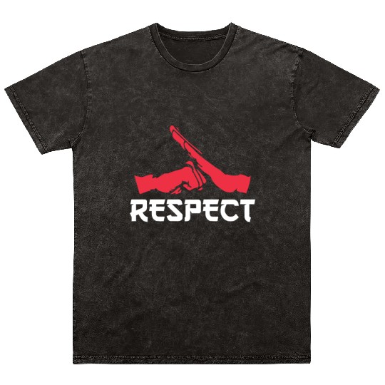 Respect Kung Fu Mineral Wash T Shirts
