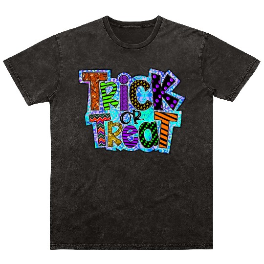 Trick Or Treat Mineral Wash T Shirts
