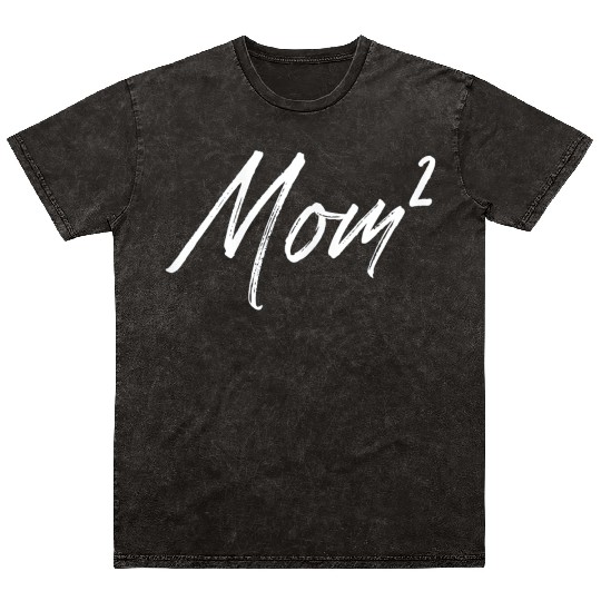 Mom2 Mama Squared Mineral Wash T Shirts