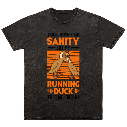 Running Duck Sanity Mineral Wash T Shirts