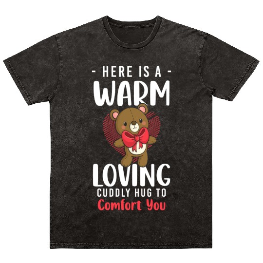 Teddy Stuffed Animal Family Stuffed Animal Mineral Wash T Shirts