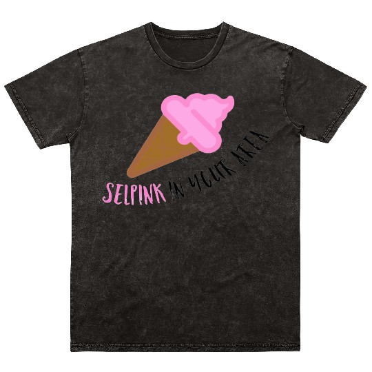 Comedy Ice Scream Mineral Wash T Shirts