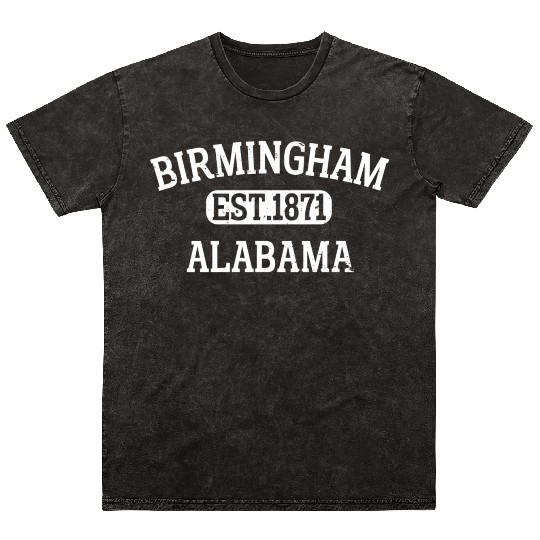 Birmingham Albm Vintage Mineral Wash T Shirts