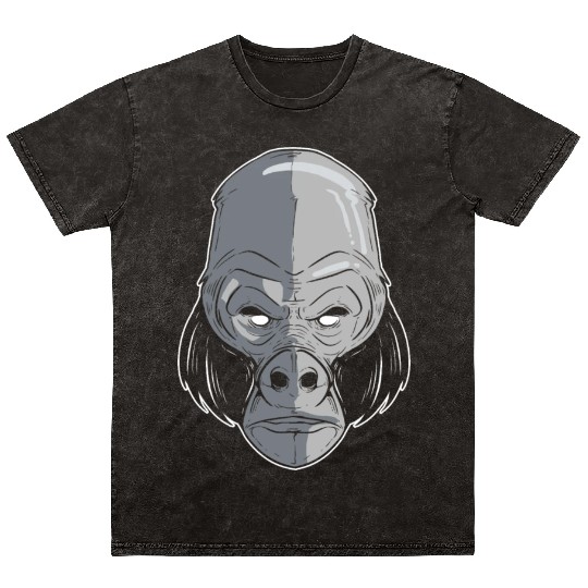 King Gorilla Zookeeper Gift Mineral Wash T Shirts