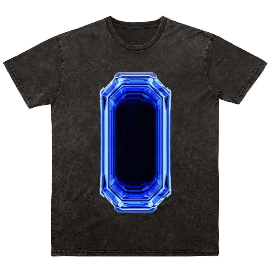Sapphire Crystal Mineral Wash T Shirts