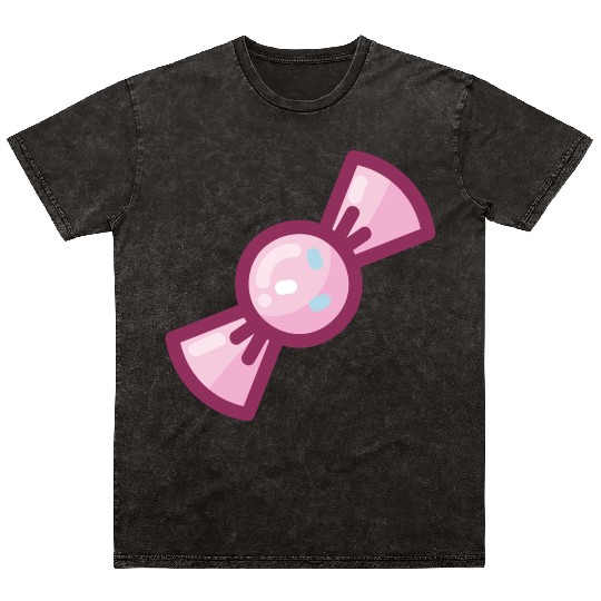 Cute Pink Sprinkled Candy Mineral Wash T Shirts