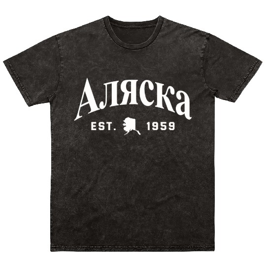 Alaska Mineral Wash T Shirts Men's Women Children USA North Pole