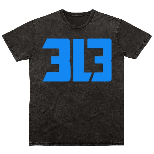 detroit lions 313 Mineral Wash T Shirts