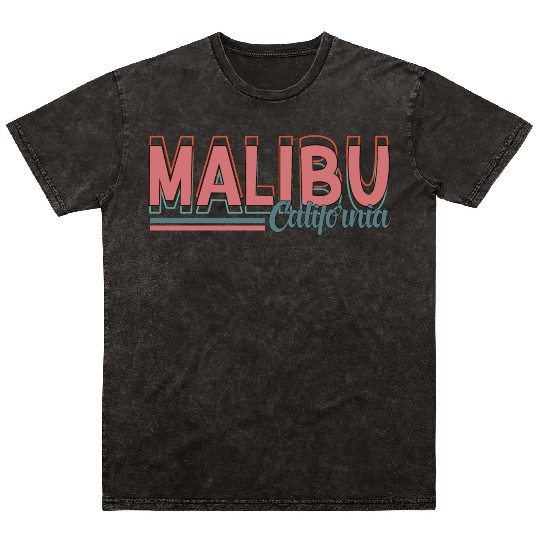 Malibu - California 2022 Mineral Wash T Shirts