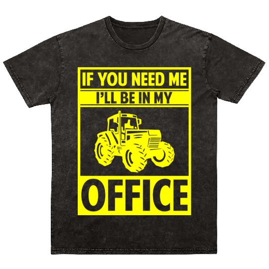 Harvester Agriculture Farm Diesel Mineral Wash T Shirts