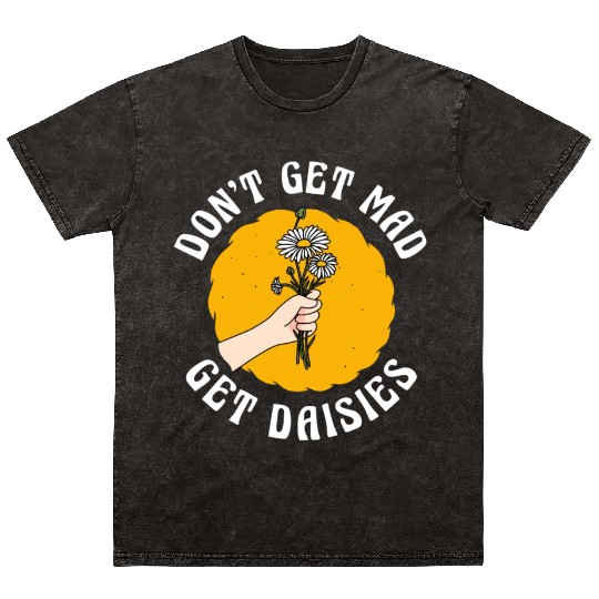 Daisy Garden Gardening Gardener Mineral Wash T Shirts