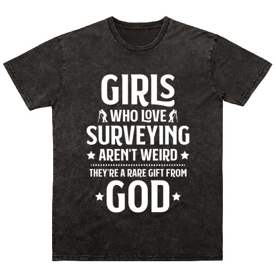 Land Surveyor Surveying Geodesy Geodesist Mineral Wash T Shirts