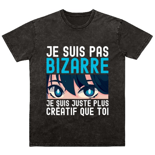 Japan Manga Kawaii Girls Kids Anime Mineral Wash T Shirts