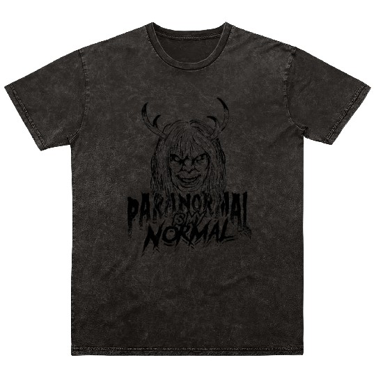 Paranormal is my normal - supernatural Mineral Wash T Shirts