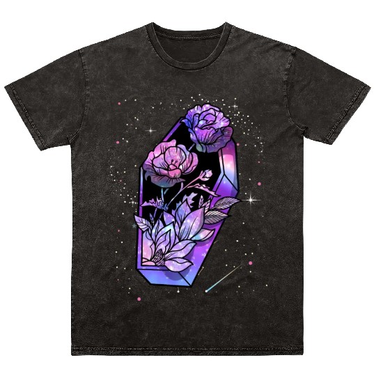 Coffin of Roses Mineral Wash T Shirts