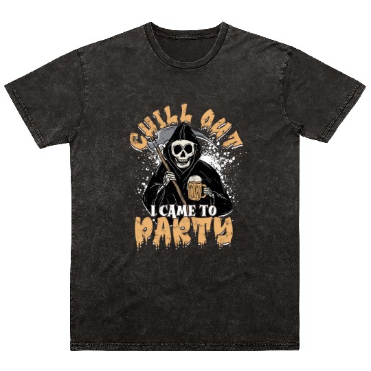 Chill out I came to party - supernatural Mineral Wash T Shirts