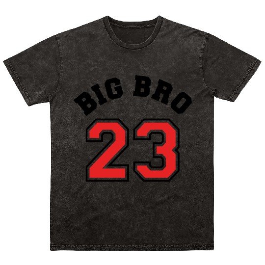 Big Bro 2023 Big Brother Baby Pregnancy Birth Boy Mineral Wash T Shirts