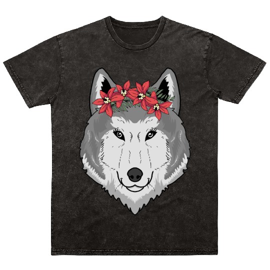 She Wolf Mineral Wash T Shirts