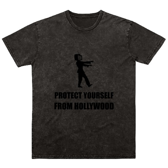 Protect Yourself From Hollywood Mineral Wash T Shirts