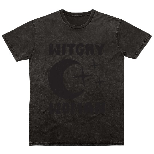 Witchy Woman - magic halloween Mineral Wash T Shirts