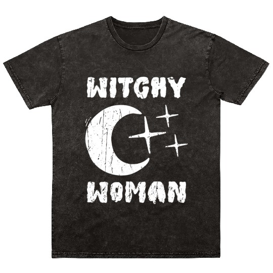 Witchy Woman - witchy Mineral Wash T Shirts