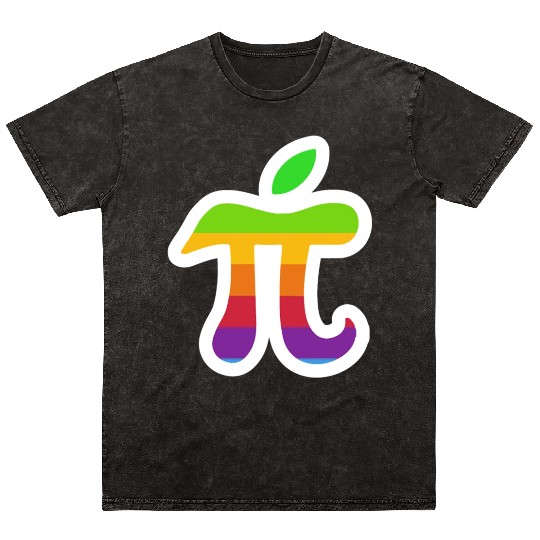 Fruit Engineer Nerd Birthday Gift Pi Day Mineral Wash T Shirts Pu