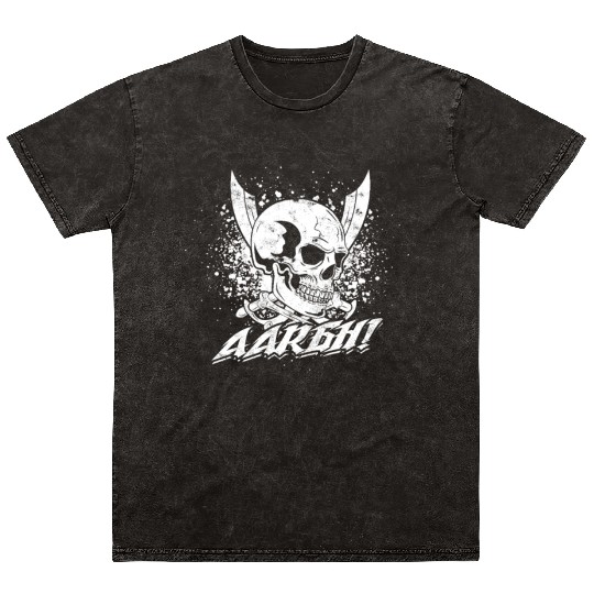 Aargh - pirate Mineral Wash T Shirts