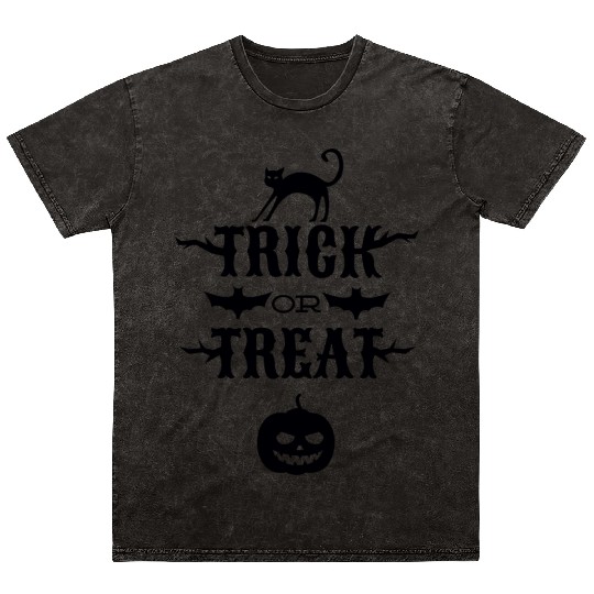 Trick or Treat Mineral Wash T Shirts