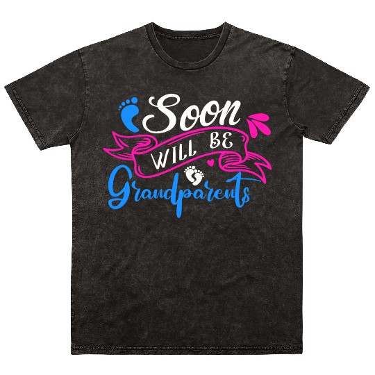We Will Soon Become Grandparents, Be Grandparents Mineral Wash T Shirts