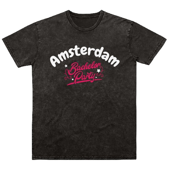 Bachelor Party Mineral Wash T Shirts Amsterdam Pre Wedding