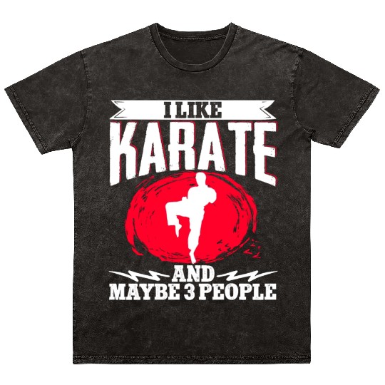 Karate Black Belt Gi Uniform I Mineral Wash T Shirts