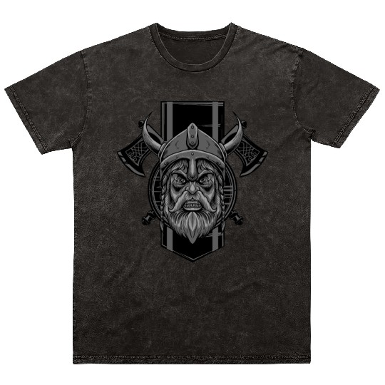 Viking Warrior Mineral Wash T Shirts