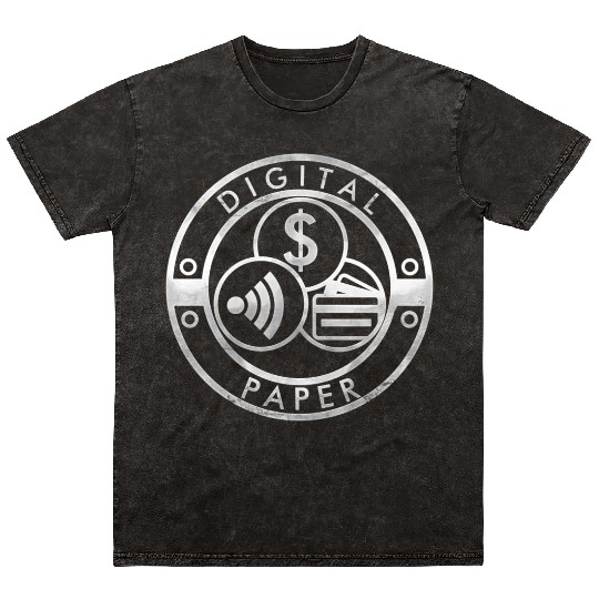 DIGITAL PAPER RAIDERS Mineral Wash T Shirts