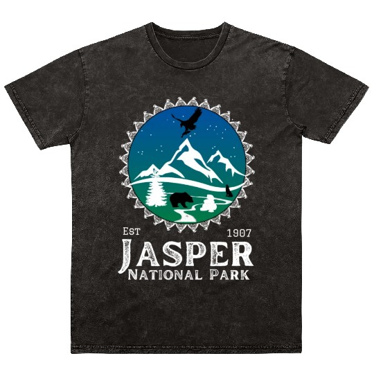 Jasper National Park, Canadian Rockies Mineral Wash T Shirts