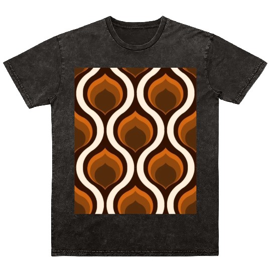 Autumn colors inscription on dress fall vibes Mineral Wash T Shirts