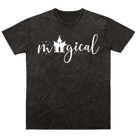 Halloween, Flying witch, Horror House Mineral Wash T Shirts