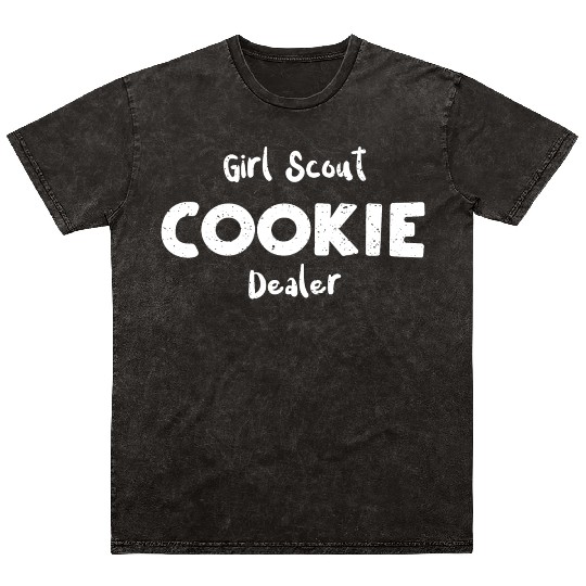 Girl Scout Cookie Dealer - Cookie Mineral Wash T Shirts