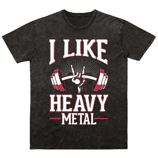 Men Women Weightlifting Gym Fitness Humor Mineral Wash T Shirts