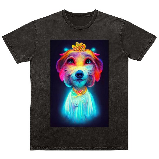 Angel Dog 027 Mineral Wash T Shirts