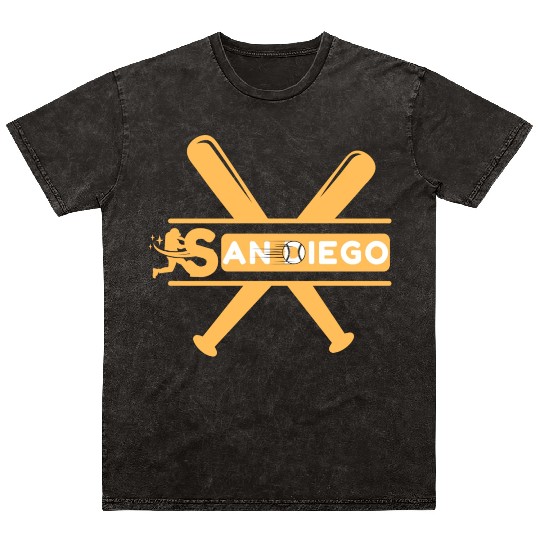 san diego Mineral Wash T Shirts