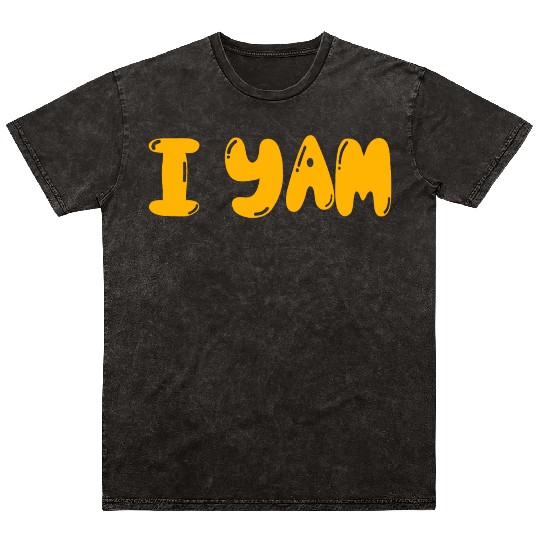 I yam my sweet potato matching couple thanksgiving Mineral Wash T Shirts