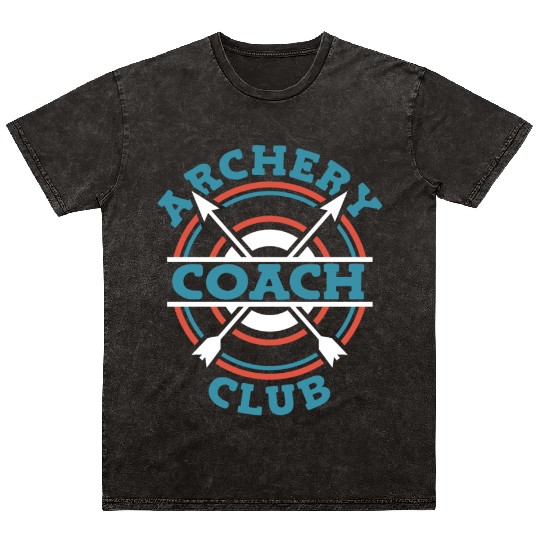 Archery Archery Coach Mineral Wash T Shirts