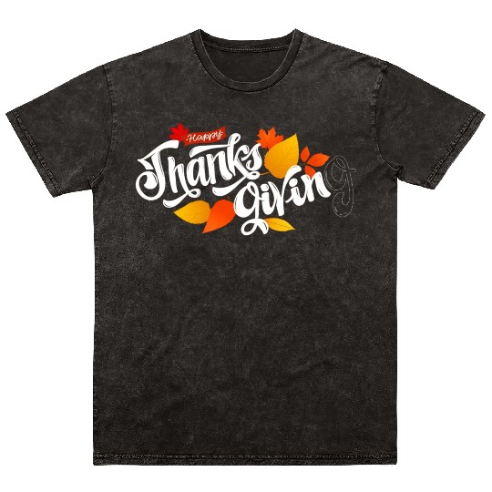Happy Thanksgiving Day in 2023,Thanksgiving Break Mineral Wash T Shirts