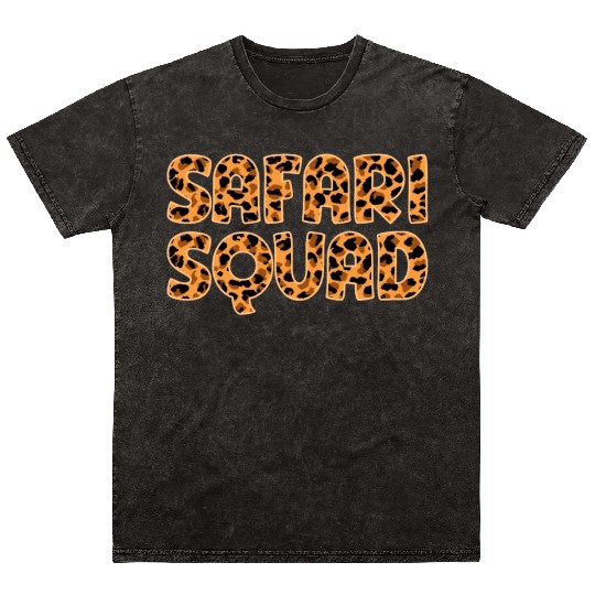 Safari Squad - African Safari Adenventures Mineral Wash T Shirts