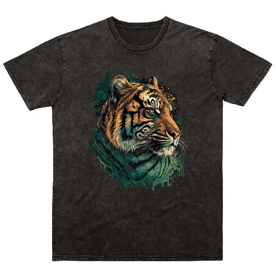 Green Tiger Mineral Wash T Shirts