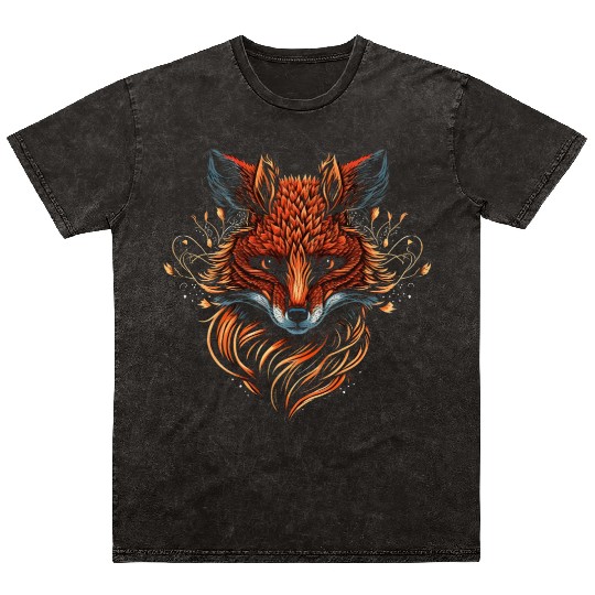 Red Fox Mineral Wash T Shirts