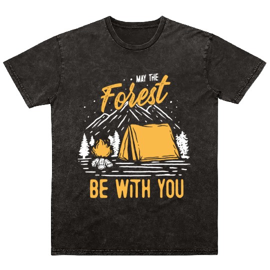 May The Forest Be With You Mineral Wash T Shirts