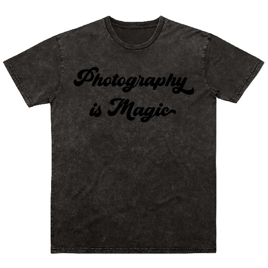 Photography is Magic Mineral Wash T Shirts