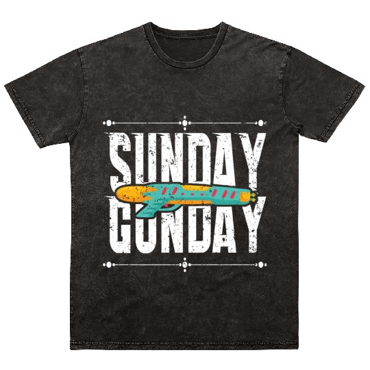 Sunday Gunday Mineral Wash T Shirts
