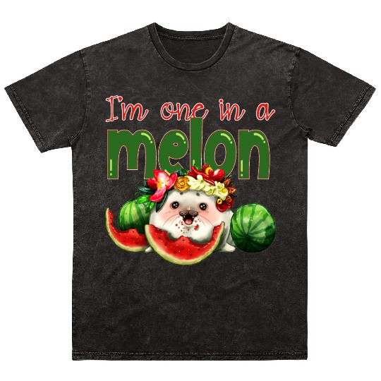 I'm one in a melon Mineral Wash T Shirts